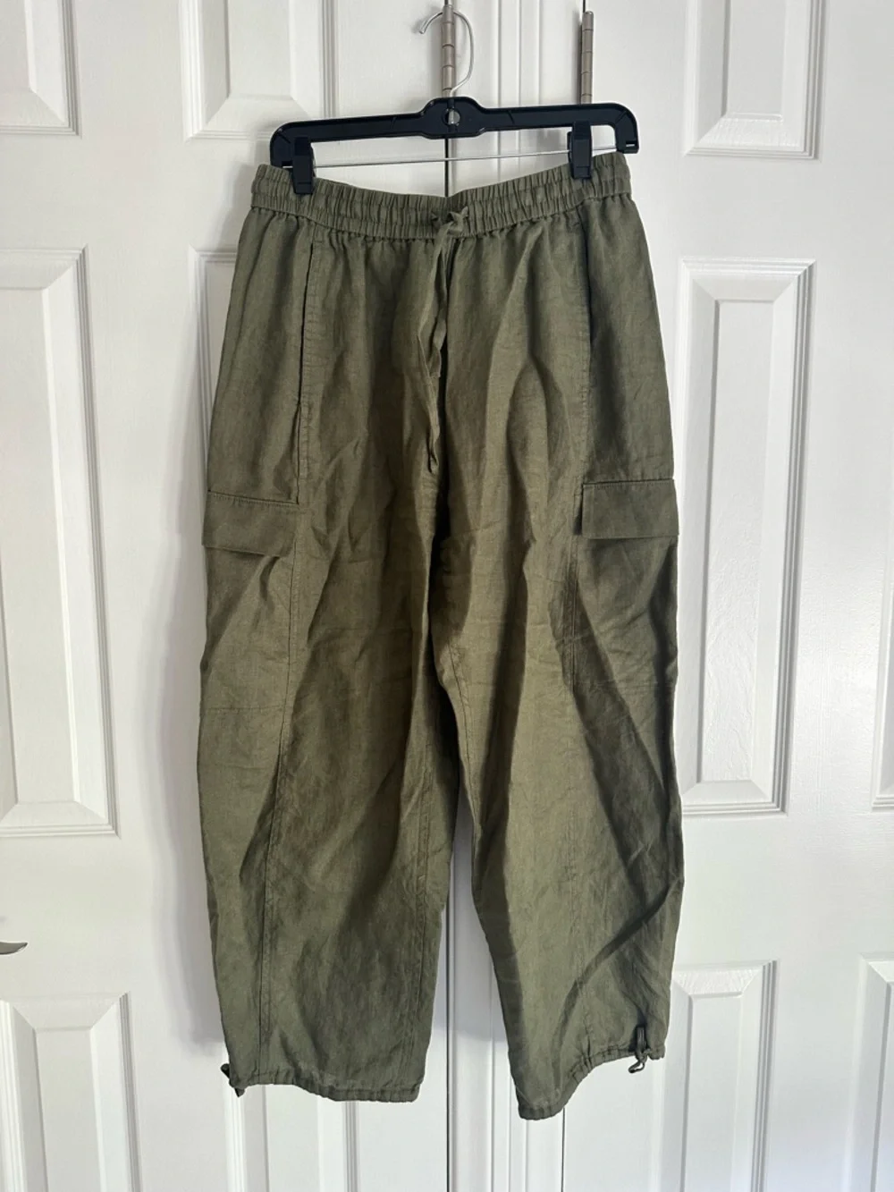 Everlane THE CARGO CURVE PANT IN LINEN